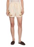 INTO THE EAST Embroidered Stitching Casual Shorts