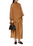 Figure View - Click To Enlarge - INTO THE EAST - Pleated Midi Skirt