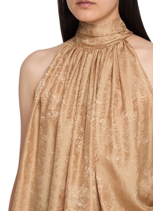  - INTO THE EAST - Jacquard High Neck Top