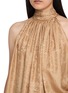  - INTO THE EAST - Jacquard High Neck Top