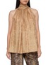 INTO THE EAST Jacquard High Neck Top
