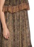  - INTO THE EAST - Paisley Print Layered Camisole Maxi Dress