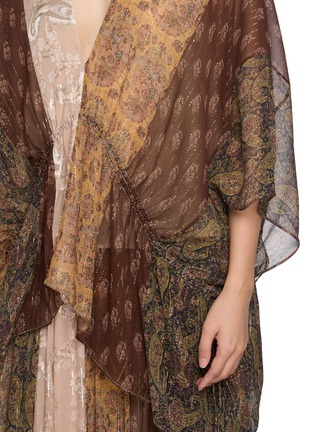  - INTO THE EAST - Drop Shoulder V-Neck Top