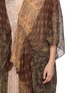  - INTO THE EAST - Drop Shoulder V-Neck Top