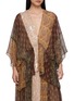 INTO THE EAST Drop Shoulder V-Neck Top