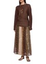 Figure View - Click To Enlarge - INTO THE EAST - Long Sleeve Textured Knit Top