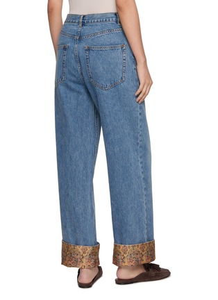 Back View - Click To Enlarge - INTO THE EAST - Straight Leg Denim Jeans