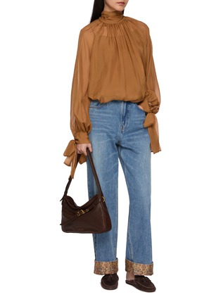 Figure View - Click To Enlarge - INTO THE EAST - Straight Leg Denim Jeans
