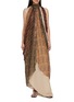 INTO THE EAST Paisley High Neck Maxi Dress