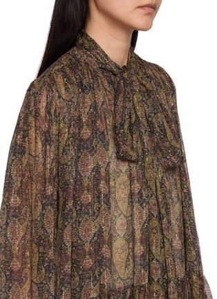  - INTO THE EAST - Paisley Pleated Top