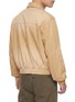 Back View - Click To Enlarge - WE11DONE - Washed Logo Patch Blouson Jacket