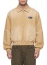 Main View - Click To Enlarge - WE11DONE - Washed Logo Patch Blouson Jacket