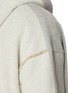  - WE11DONE - Inside-Out Logo Patch Zip-Up Hoodie