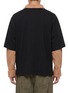 Back View - Click To Enlarge - WE11DONE - Layered Chequered Polo Top