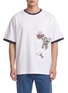 Main View - Click To Enlarge - WE11DONE - Doodle Teddy Pocket T-Shirt