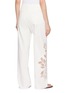 Back View - Click To Enlarge - RAG & BONE - Shea Floral Cut Out Light Wash Jeans