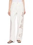 Main View - Click To Enlarge - RAG & BONE - Shea Floral Cut Out Light Wash Jeans