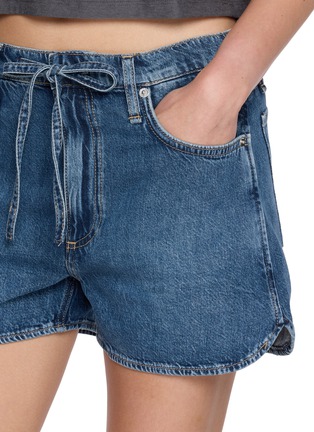  - RAG & BONE - Nolan Drawstring Waistband Denim Shorts