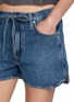 - RAG & BONE - Nolan Drawstring Waistband Denim Shorts