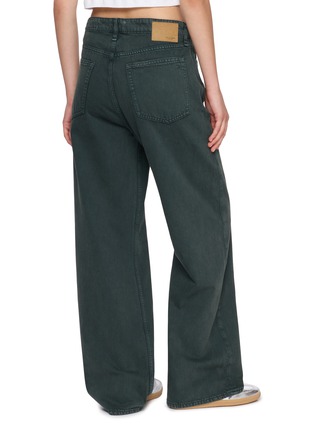 Back View - Click To Enlarge - RAG & BONE - Logan Wide Leg Jeans