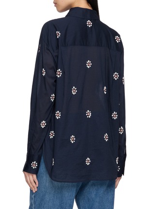 Back View - Click To Enlarge - RAG & BONE - Connie Daisy Embroidered Shirt