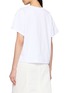 Back View - Click To Enlarge - RAG & BONE - Kelly Floral Cutout Embroidered Boxy T-Shirt
