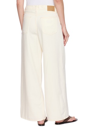 Back View - Click To Enlarge - RAG & BONE - Sofie Ankle Wide Leg Jeans