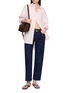 Figure View - Click To Enlarge - RAG & BONE - Harlow Straight Leg Dark Wash Jeans