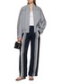 Figure View - Click To Enlarge - RAG & BONE - Claire Striped Pants