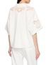 Back View - Click To Enlarge - RAG & BONE - Lucy Floral Cut Out Denim Shirt