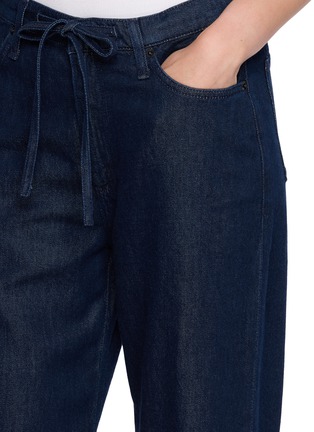  - RAG & BONE - Phoebe Drawstring Waistband Wide Leg Jeans