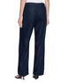 Back View - Click To Enlarge - RAG & BONE - Phoebe Drawstring Waistband Wide Leg Jeans