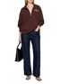 Figure View - Click To Enlarge - RAG & BONE - Phoebe Drawstring Waistband Wide Leg Jeans