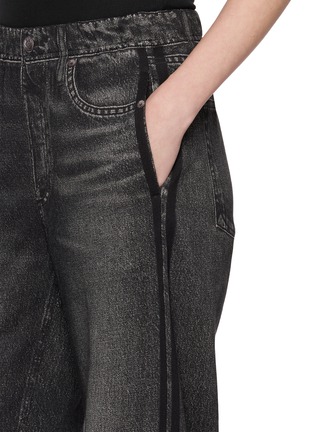  - RAG & BONE - Miramar Wide Leg Cotton Terry Track Pants