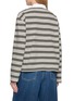 Back View - Click To Enlarge - RAG & BONE - Kelly Long Sleeve Striped Cotton Polo Top