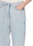  - RAG & BONE - Phoebe Drawstring Scalloped Side Light Wash Jeans