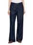 Main View - Click To Enlarge - RAG & BONE - Logan Wide Leg Dark Wash Jeans