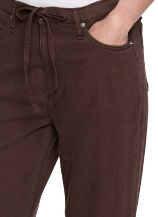  - RAG & BONE - Phoebe Drawstring Waistband Wide Leg Jeans
