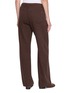 Back View - Click To Enlarge - RAG & BONE - Phoebe Drawstring Waistband Wide Leg Jeans