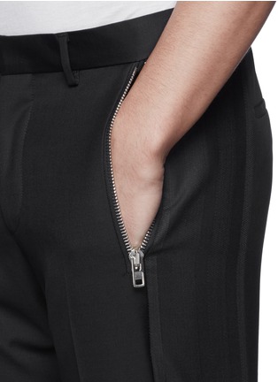 Detail View - Click To Enlarge - GIVENCHY - Wool twill pants