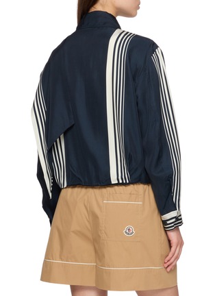 Back View - Click To Enlarge - RAG & BONE - Krista Silk Bomber Jacket
