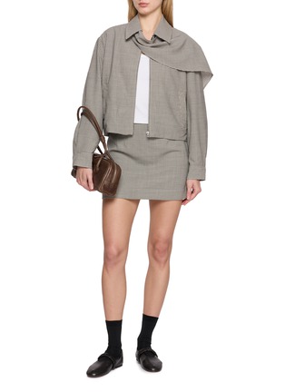 Figure View - Click To Enlarge - RAG & BONE - Krista Chequered Wool Jacket