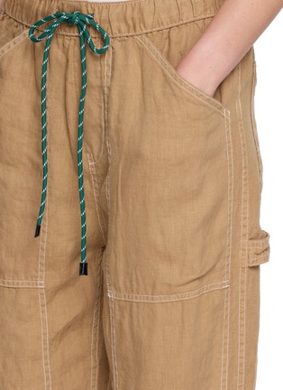  - RAG & BONE - Atlas Contrast Stitch Linen Pants