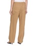 Back View - Click To Enlarge - RAG & BONE - Atlas Contrast Stitch Linen Pants
