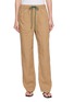 RAG & BONE Atlas Contrast Stitch Linen Pants