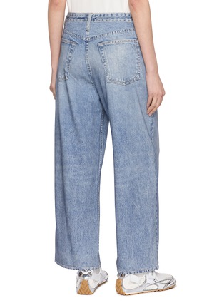 Back View - Click To Enlarge - RAG & BONE - Andi Miramar Wide Leg Cotton Pants