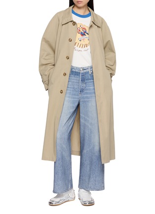 Figure View - Click To Enlarge - RAG & BONE - Andi Miramar Wide Leg Cotton Pants