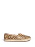 Main View - Click To Enlarge - 90294 - TOMS+ Classics Leopard Snake tassel slip-ons