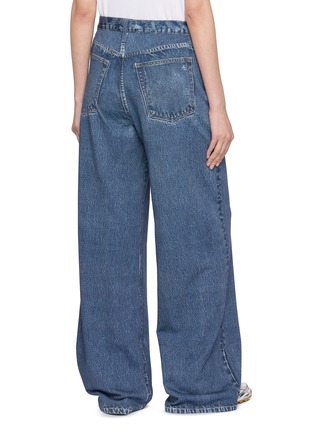 Back View - Click To Enlarge - RAG & BONE - Sofie Miramar Cotton Terry Pants