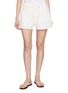 Main View - Click To Enlarge - RAG & BONE - Nolan Drawstring Scalloped Trim Shorts